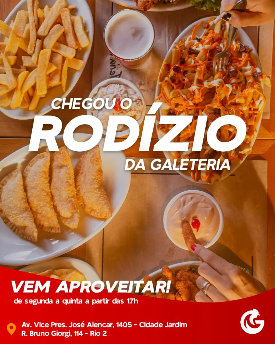 Recado da @galeteriario para nossos vizinhos: