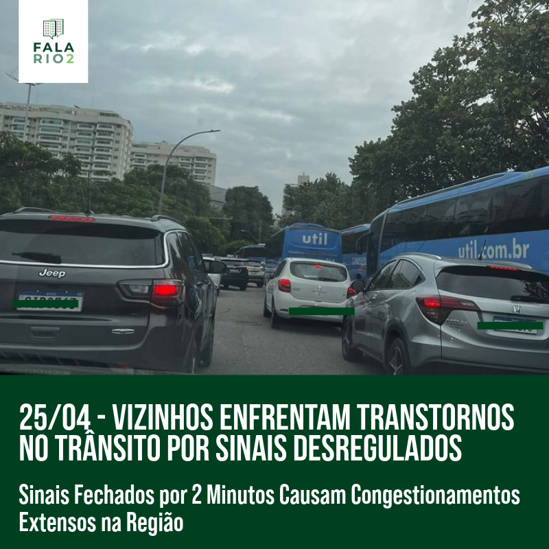 Vizinhos Enfrentam Transtornos no Trânsito por Sinais Desregulados