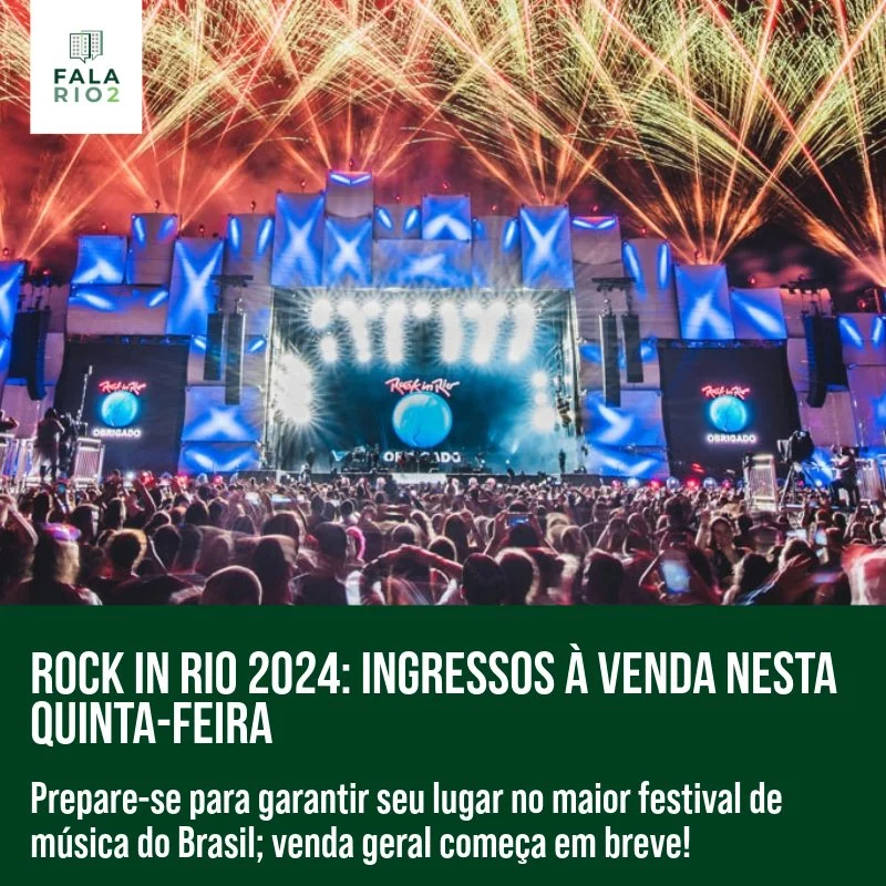 O Rock in Rio, um dos maiores festivais de música do mundo, abrirá suas portas para uma nova edição em setembro deste ano.