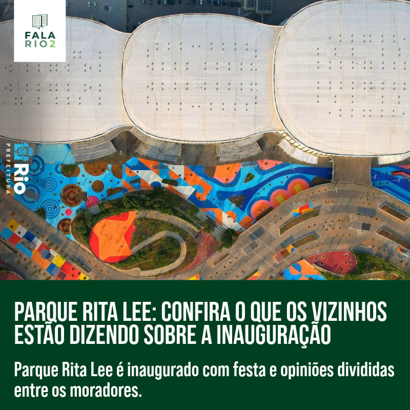 Parque Rita Lee: Confira o que os vizinhos estão dizendo sobre a inauguração