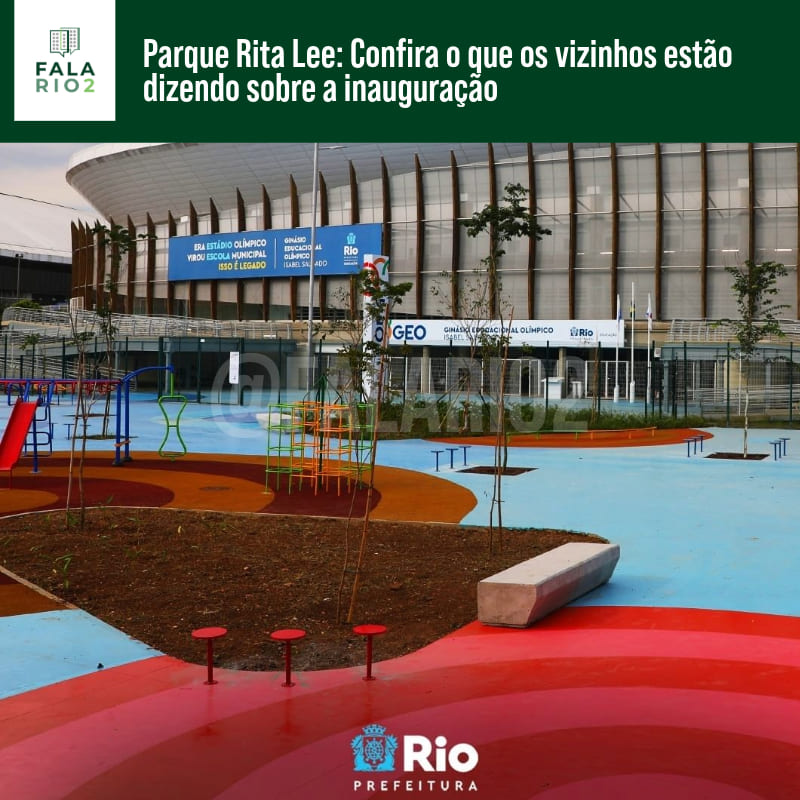 Parque Rita Lee: Confira o que os vizinhos estão dizendo sobre a inauguração