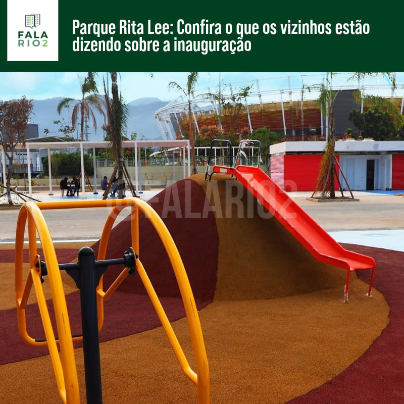 Parque Rita Lee: Confira o que os vizinhos estão dizendo sobre a inauguração