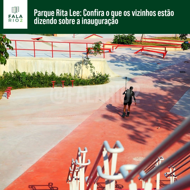 Parque Rita Lee: Confira o que os vizinhos estão dizendo sobre a inauguração