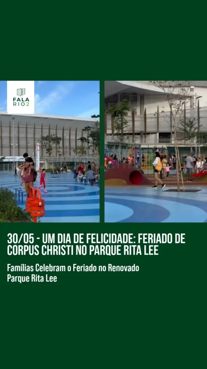 Quinta (30/05), no feriado de Corpus Christi, nossos vizinhos tiveram um dia especial e repleto de alegria no Parque Rita