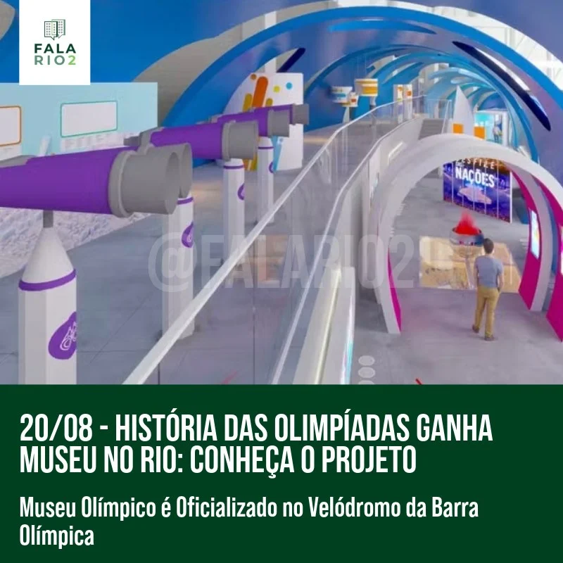 Prefeito do Rio Autoriza Criação do Museu Olímpico na Barra Olímpica