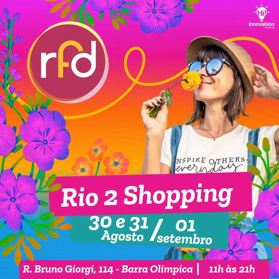 Recado da @riofashionday  para os vizinhos.