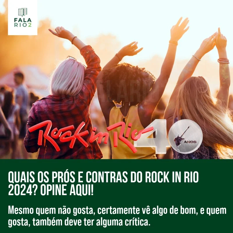 Os sete dias de Rock in Rio movimentaram muito a nossa região e, como resultado, recebemos diversas mensagens abordando