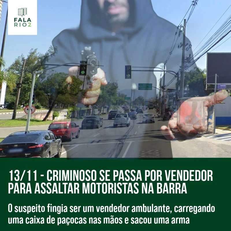Na noite da última quarta-feira (13/11), uma vizinha foi vítima de um assalto por volta das 20h no retorno da Avenida das
