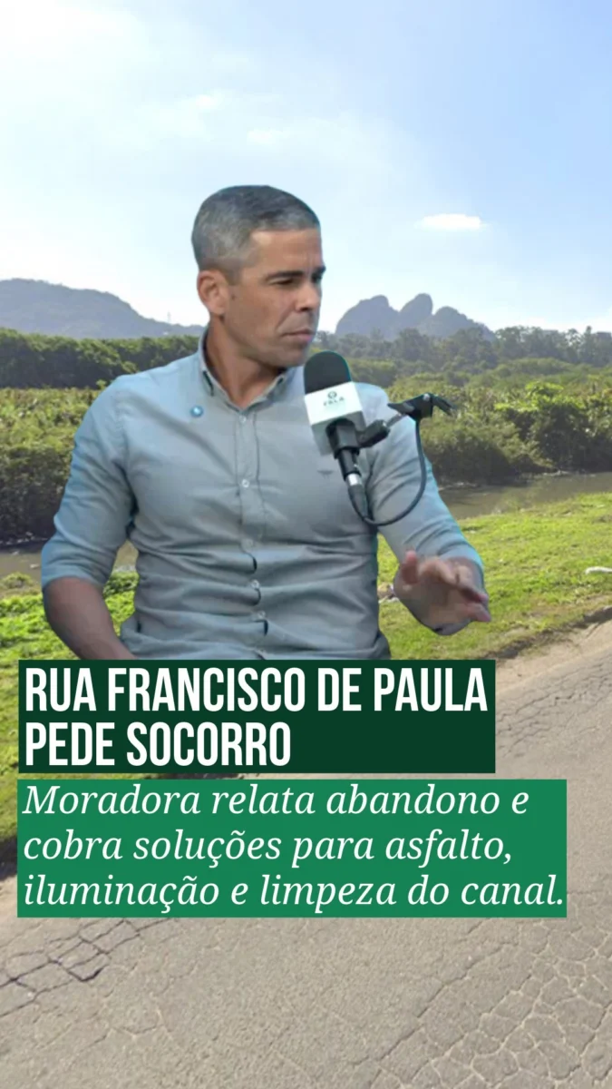 Francisco de Paula Precisa de Atenção: Moradores Cansados do Abandono