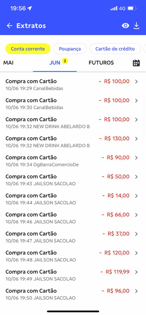Bandidos fazem compras com cartão de crédito roubado FalaRio2
