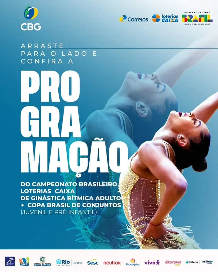 Recado da @cbginastica para os vizinhos.