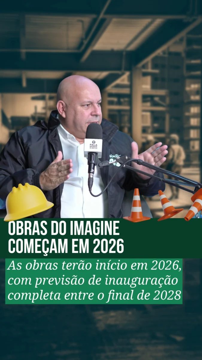 Obras do projeto Imagine começam em 2026