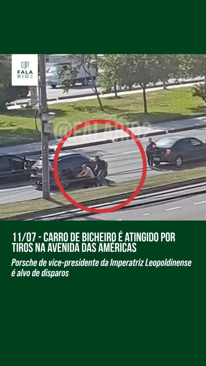 Carro de bicheiro é alvo de tiros na Barra da Tijuca
