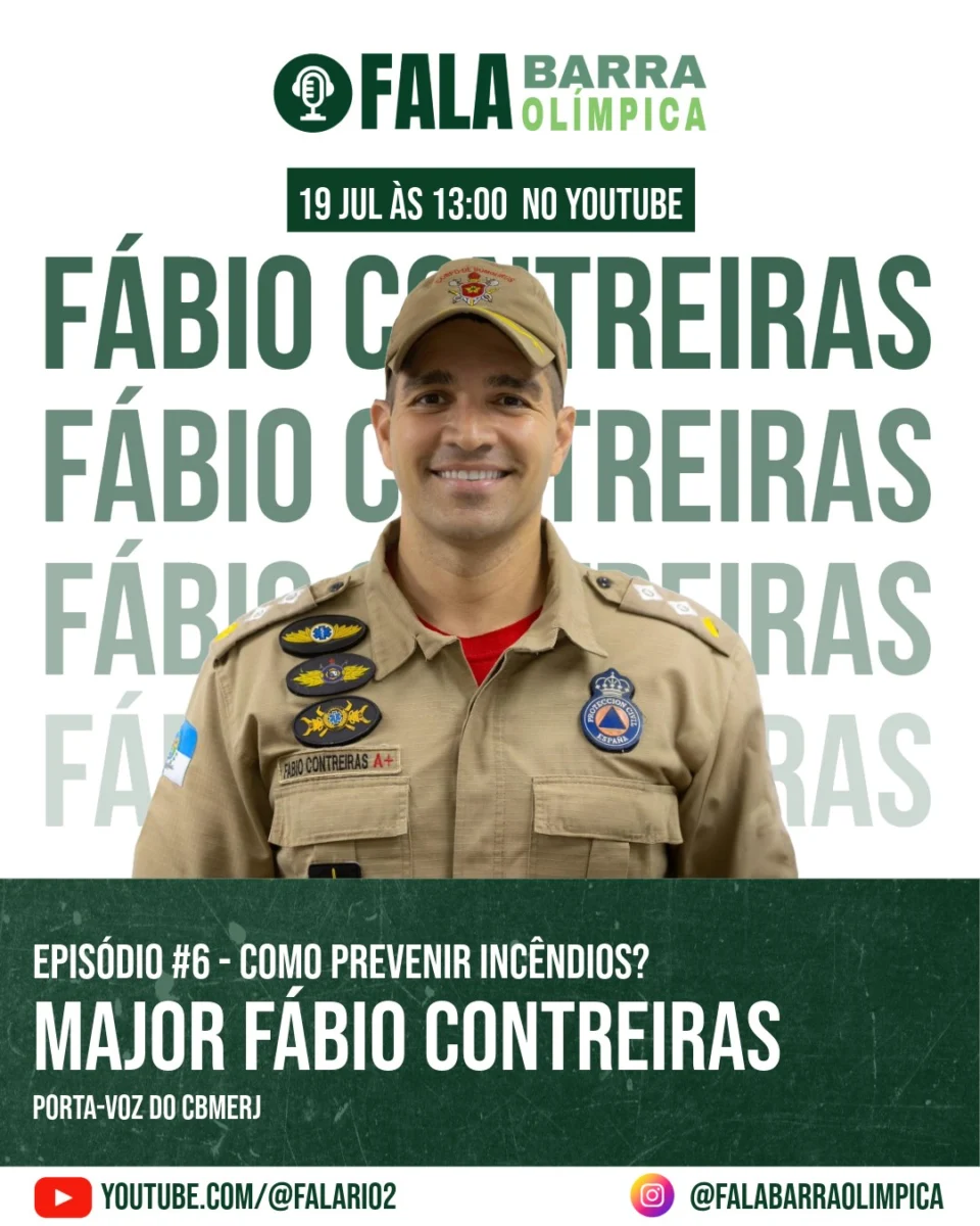 No sábado, dia 19 de Julho, às 13h, vai ao ar mais um episódio do Fala Barra Olímpica, o podcast do FalaRio2 que convida