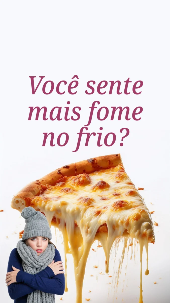 Você já percebeu que, nos dias frios, a fome parece aumentar?