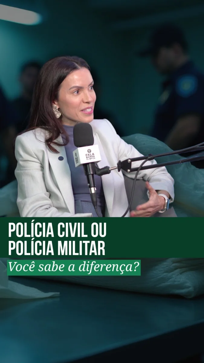 Você sabe qual é a diferença entre a Polícia Civil e a Polícia Militar?