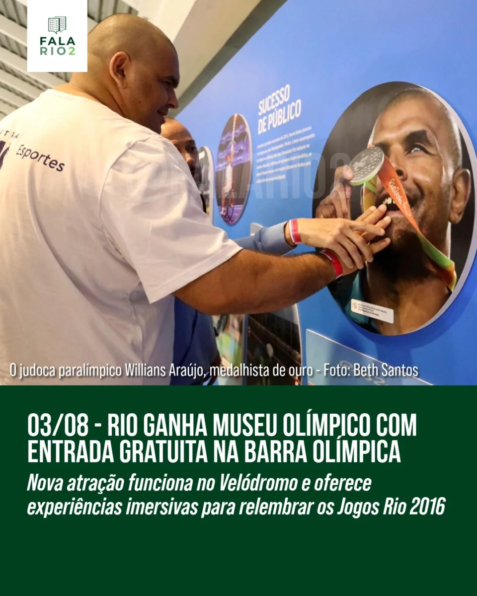 Museu Olímpico é inaugurado no Parque Olímpico e promete emocionar os visitantes