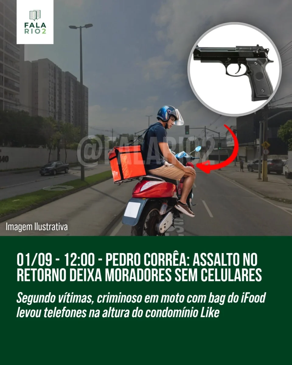 Na tarde desta segunda-feira, 1º de setembro de 2025, por volta das 12h14, moradores relataram terem sido vítimas de um
