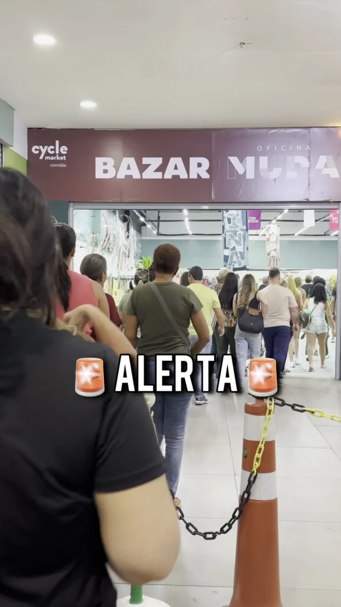 Recado da @oficinamuda para os vizinhos.