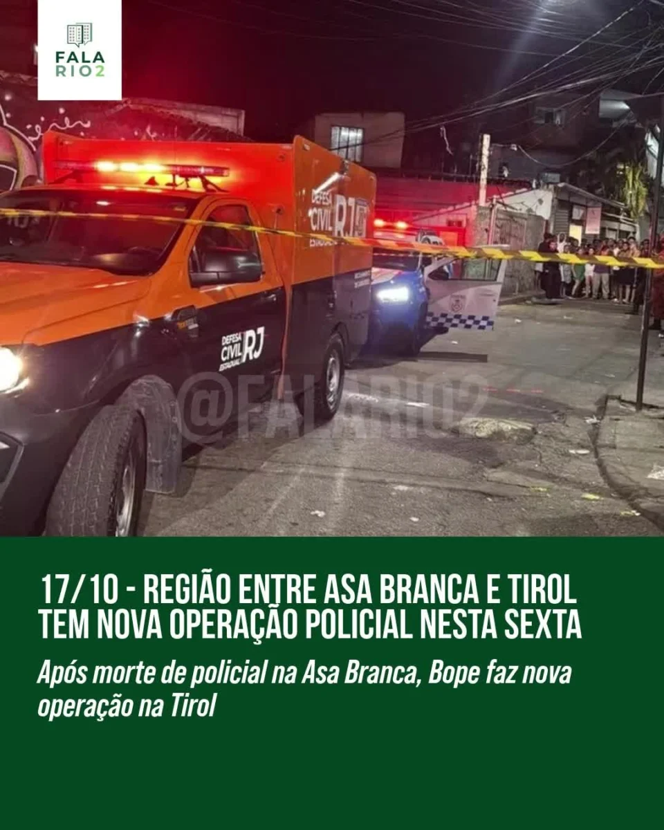 As ações desta quinta (16) ocorreram horas depois da morte de um policial militar na Comunidade Asa Branca, também em
