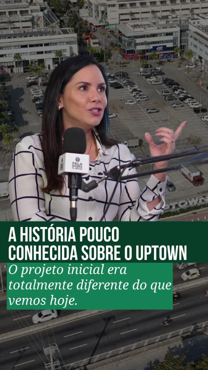 Pouca gente sabe, mas o Uptown não foi projetado inicialmente para ser um shopping a céu aberto.