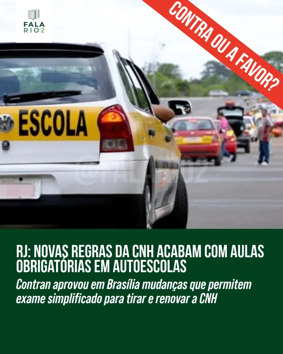 Na segunda-feira, 1º de dezembro de 2025, em reunião em Brasília, o Conselho Nacional de Trânsito (Contran) aprovou novas