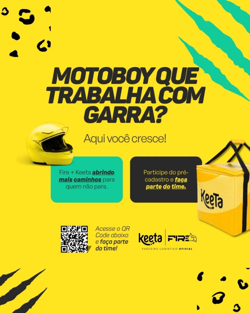 Recado da @fire.delivery_ para os vizinhos.
