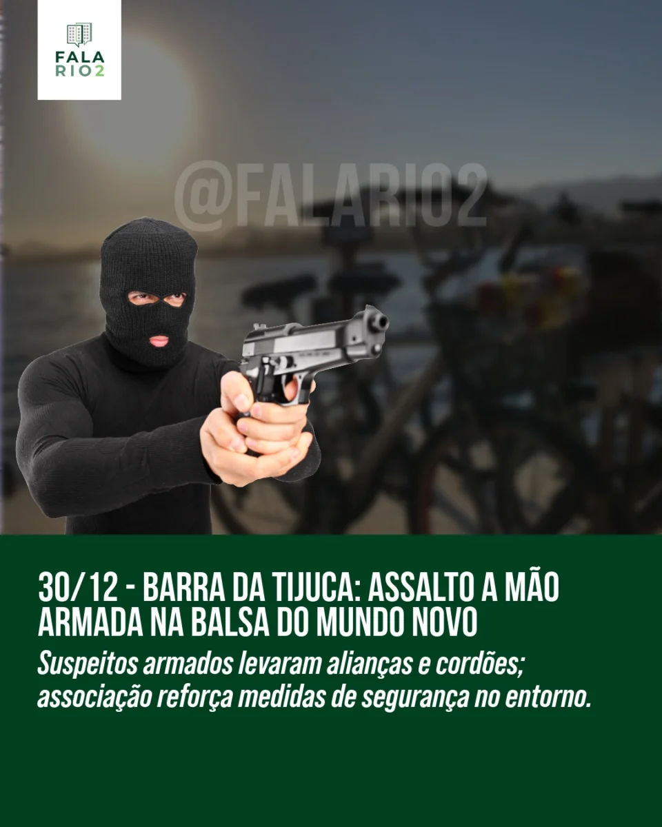 No dia 30 de dezembro, terça-feira, por volta das 12h20, famílias foram assaltadas a mão armada na área de embarque da balsa