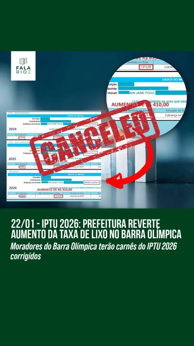 Nesta quinta-feira, 22 de janeiro de 2026, às 18h20, a assessoria do vereador Carlo Caiado @carlocaiado entrou em contato