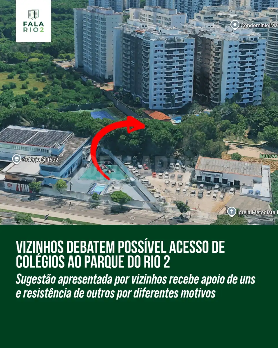 Nos últimos dias, a página recebeu diversos relatos de vizinhos sobre a possibilidade de abertura de um acesso que