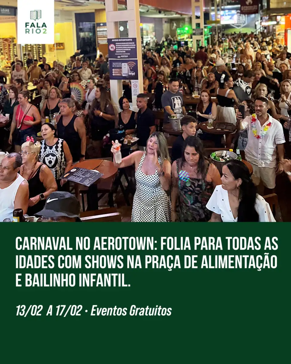 Recado do @aerotown_barra para os vizinhos.