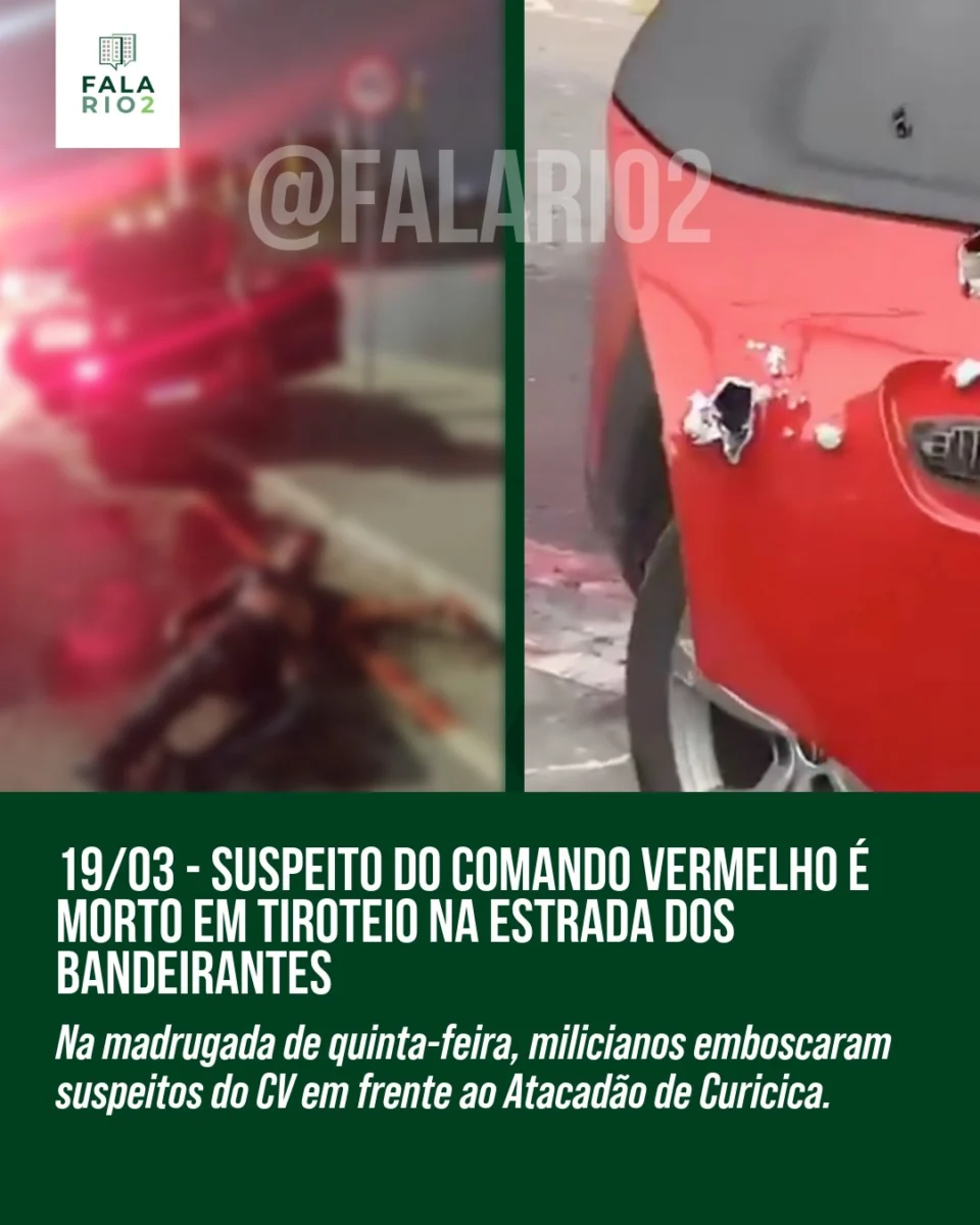 Na madrugada de ontem (quinta-feira 19 de Março de 2026), um homem morreu e outro ficou ferido após um tiroteio envolvendo