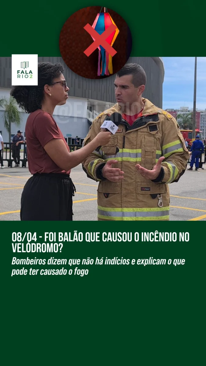 Moradores da Barra Olímpica levantaram uma das principais dúvidas após o incêndio no velódromo: teria sido causado por um