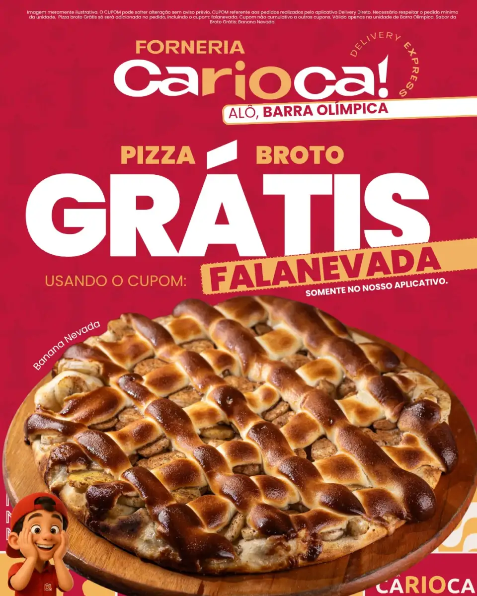 @forneriacariocaoficial tem um recado para você: