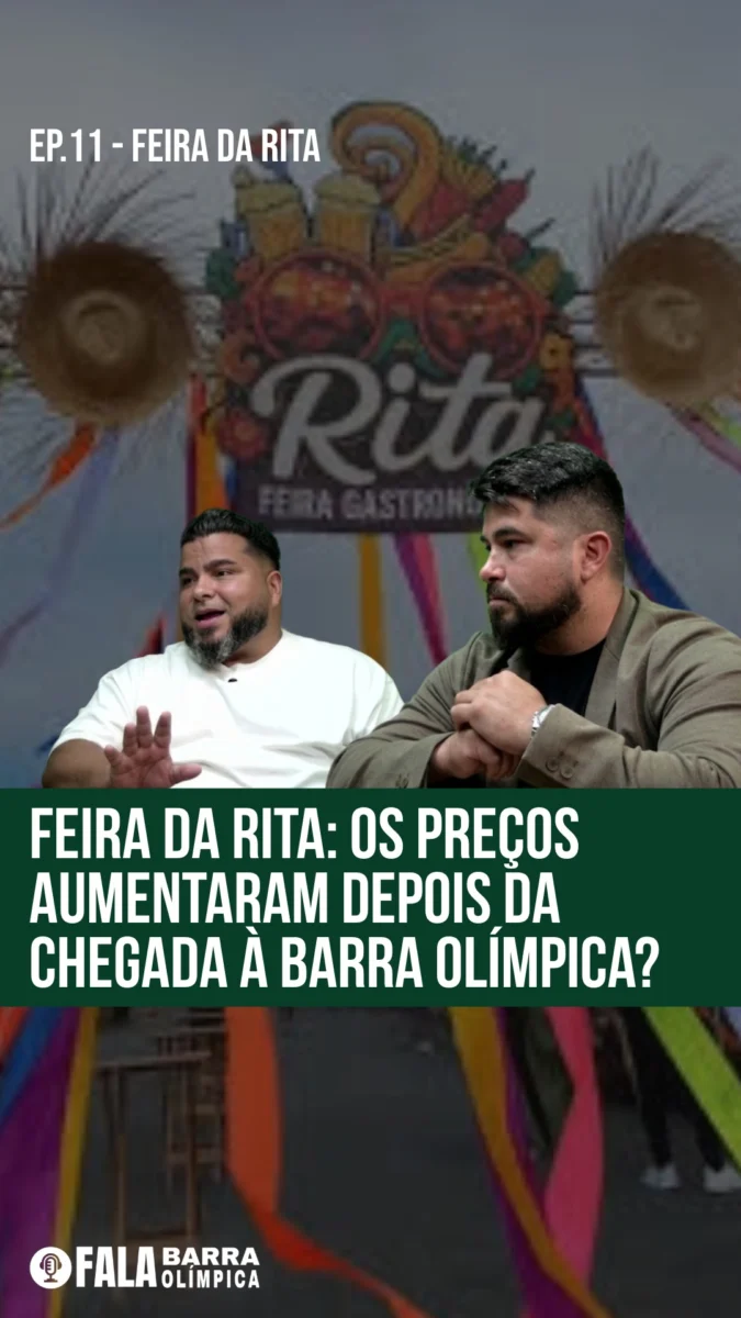 Durante o 11º episódio do podcast Fala Barra Olímpica, Bruno Motta e Rodrigo Motta esclareceram uma dúvida que muitos