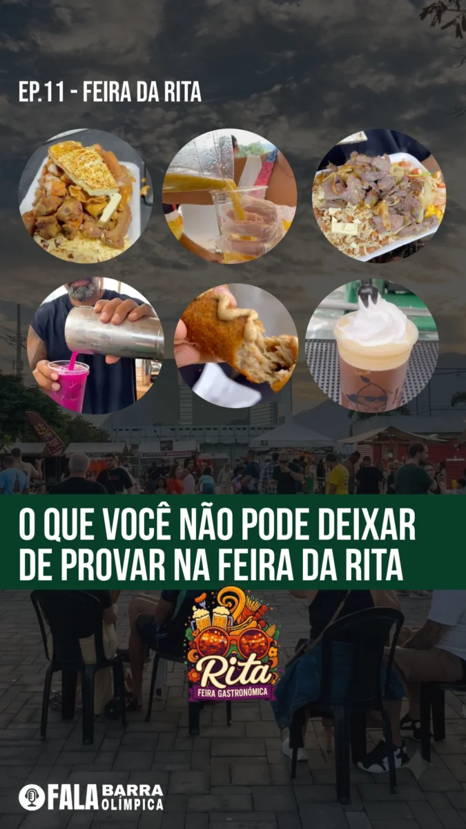 Durante o 11º episódio do podcast Fala Barra Olímpica, Bruno Motta e Rodrigo Motta falaram sobre alguns dos produtos que