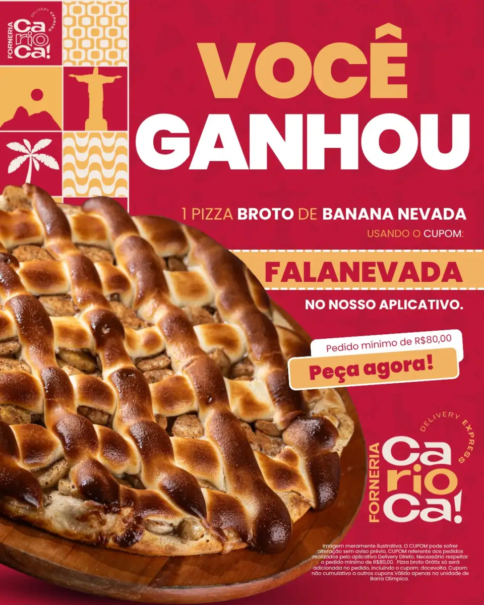 A @forneriacariocaoficial está liberando um PRESENTE para você!