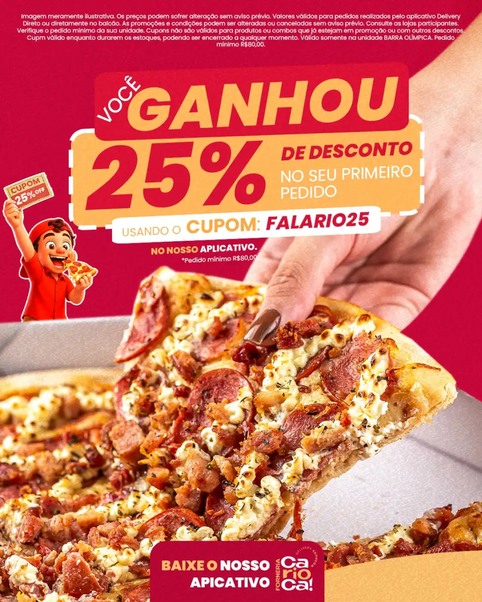@forneriacariocaoficial tem um recado para você: