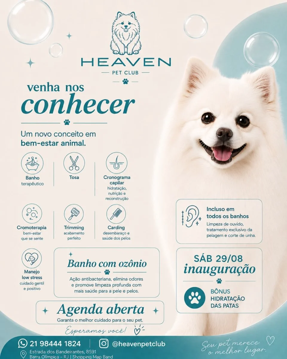 @heavenpetclub tem um recado para você: