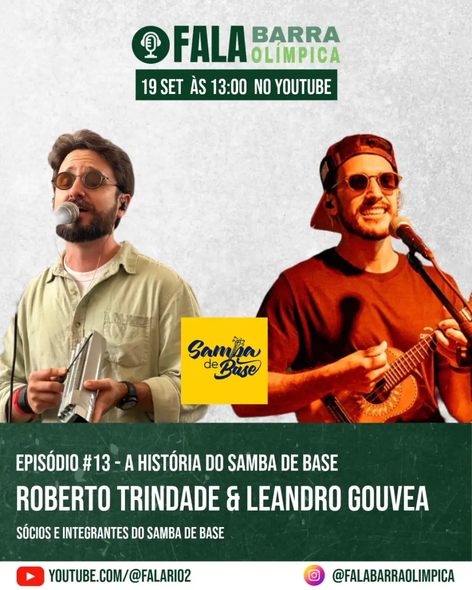 Você lembra das rodas do Samba de Base no Shopping Metropolitano?