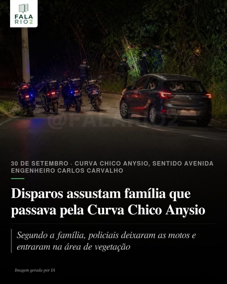 Família relata tiros durante ação policial na Curva Chico Anysio