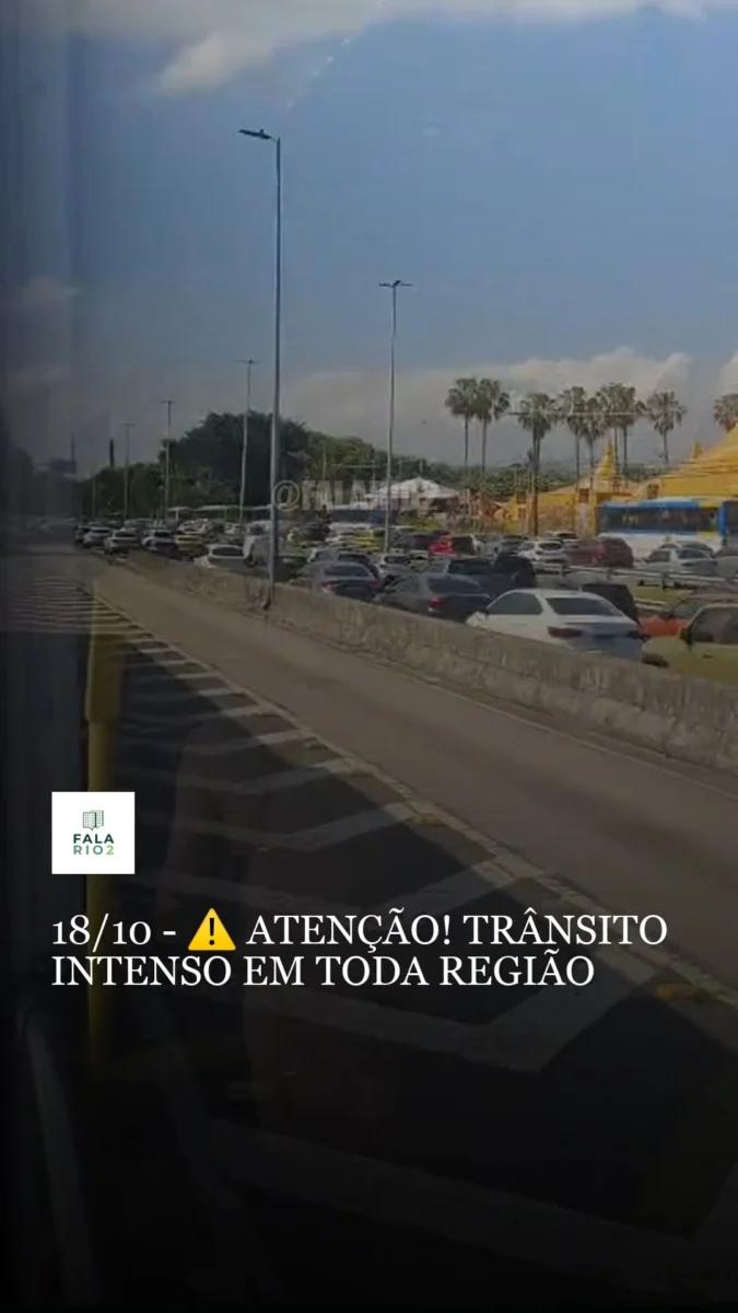 O trânsito na região do Uptown voltou a ficar complicado neste domingo, 18 de outubro, por causa do evento realizado no